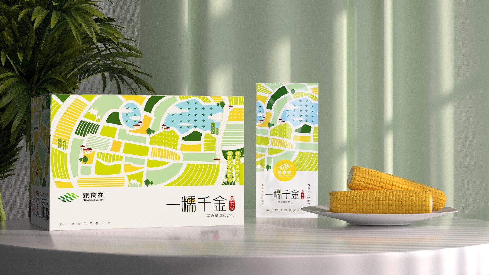 黑土地集團產(chǎn)品包裝設計